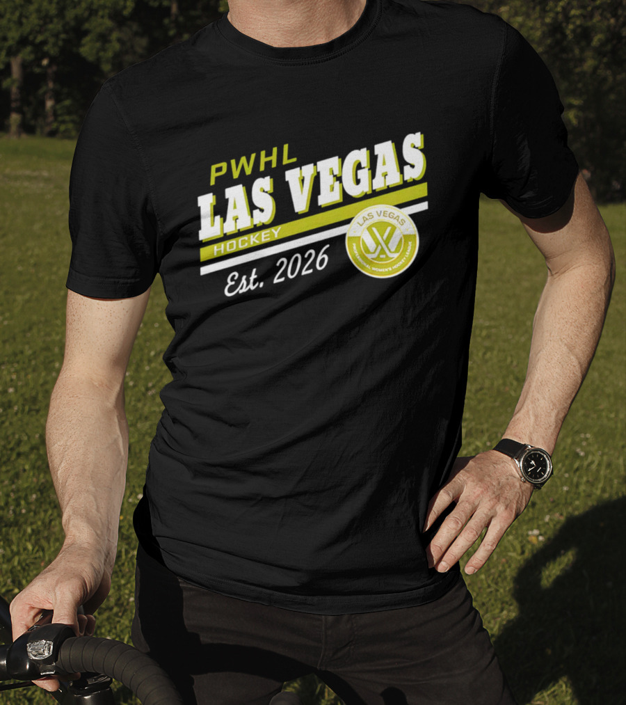 PWHL Las Vegas Hockey Est. 2026 Professional Women's Hockey League T-Shirt