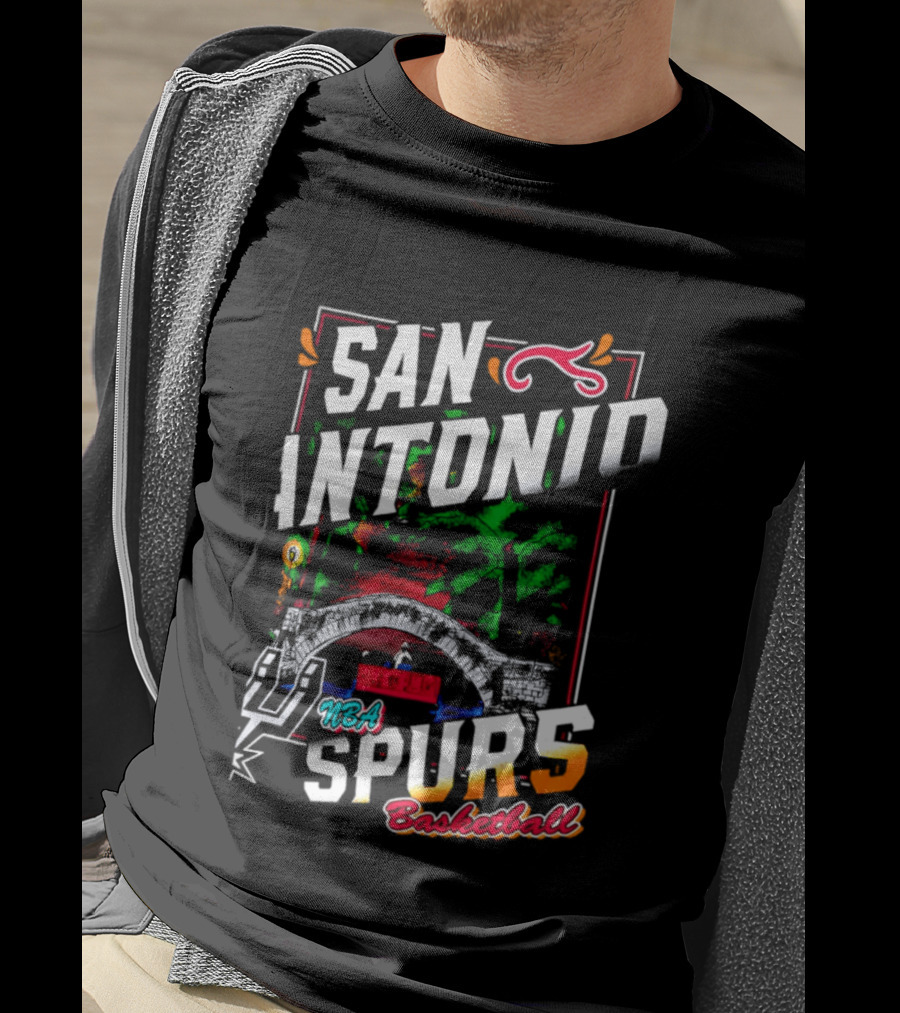 San Antonio Spurs NBA Basketball T-Shirt