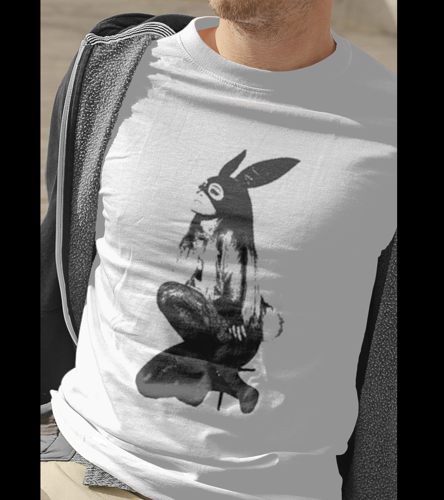 Ariana Grande Dangerous Woman 10 Crewneck Bunny Mask T-Shirt