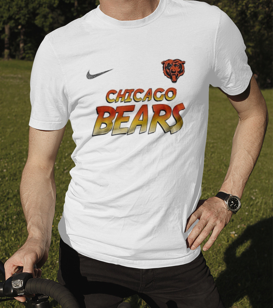Nike Chicago Bears Indiana Jones Style Collaboration T-Shirt
