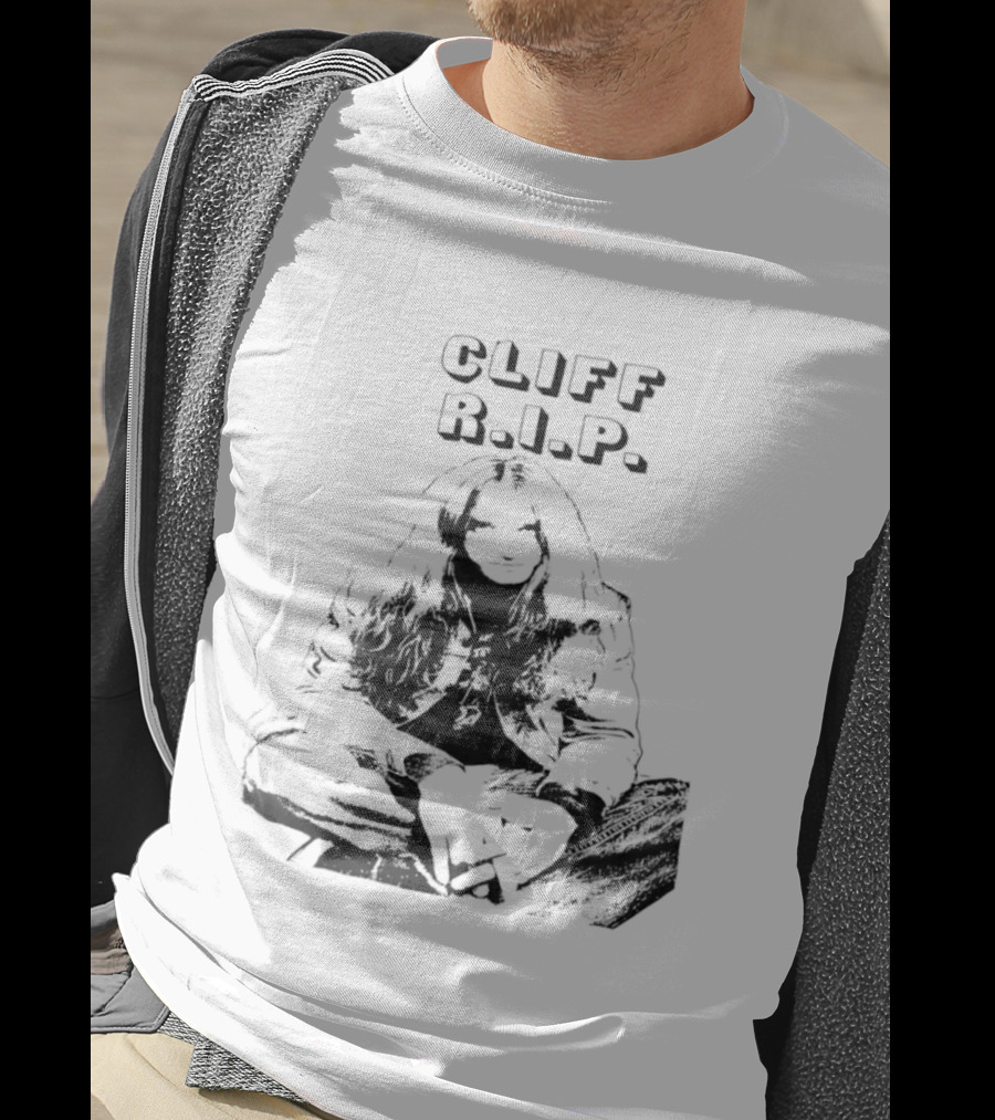 Cliff RIP Graphic Rock Memorabilia T-Shirt