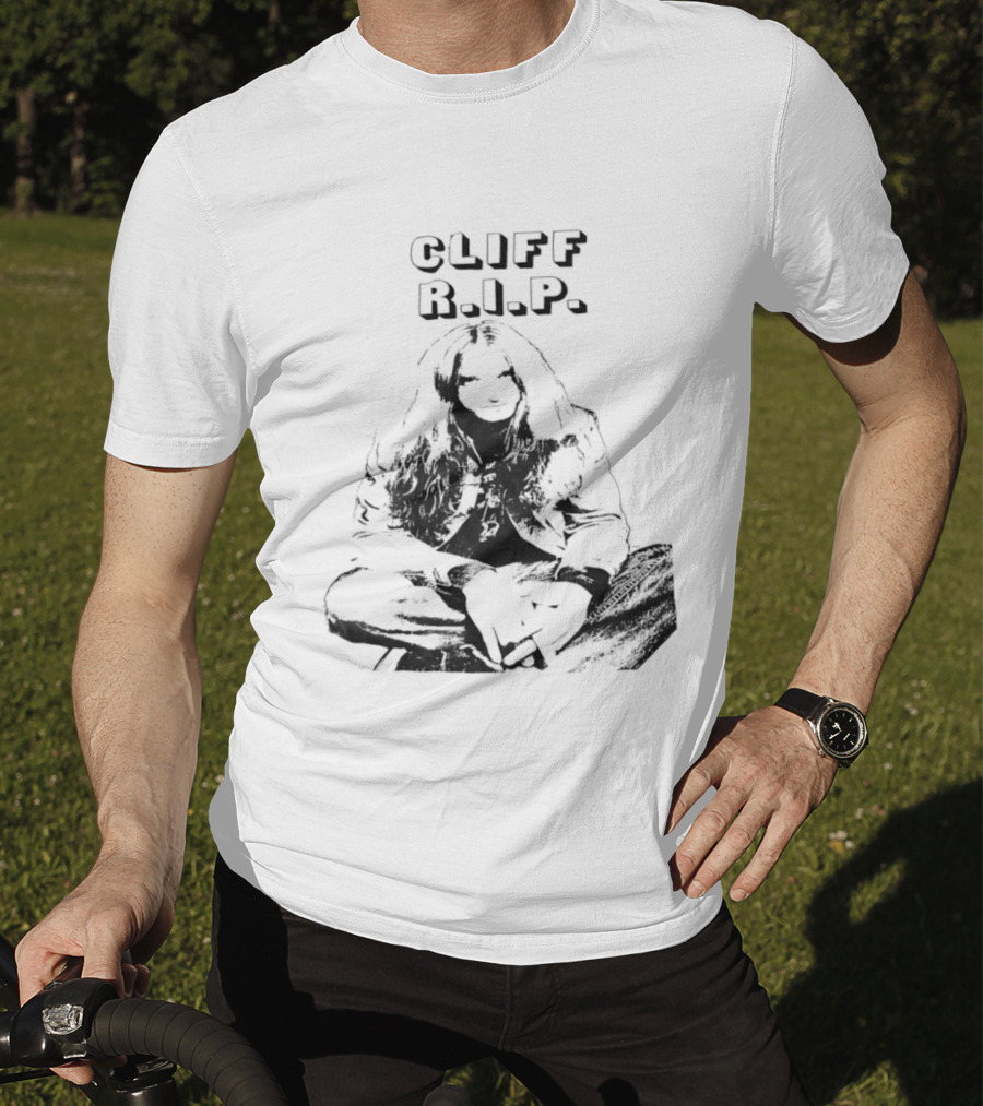 Cliff RIP Graphic Rock Memorabilia T-Shirt