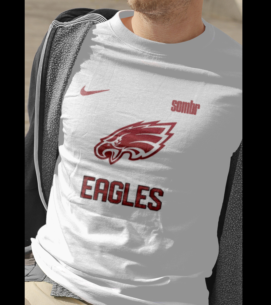 Philadelphia Eagles Sombr Nike Collaboration Late Nights Young Romance Tour T-Shirt