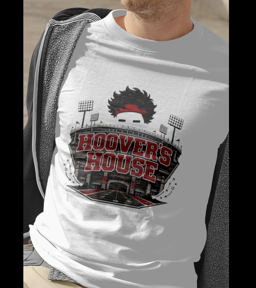 Hoover's House Football Stadium Hair Headband T-Shirt