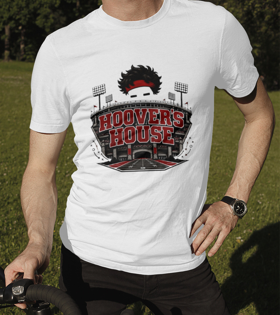 Hoover's House Football Stadium Hair Headband T-Shirt