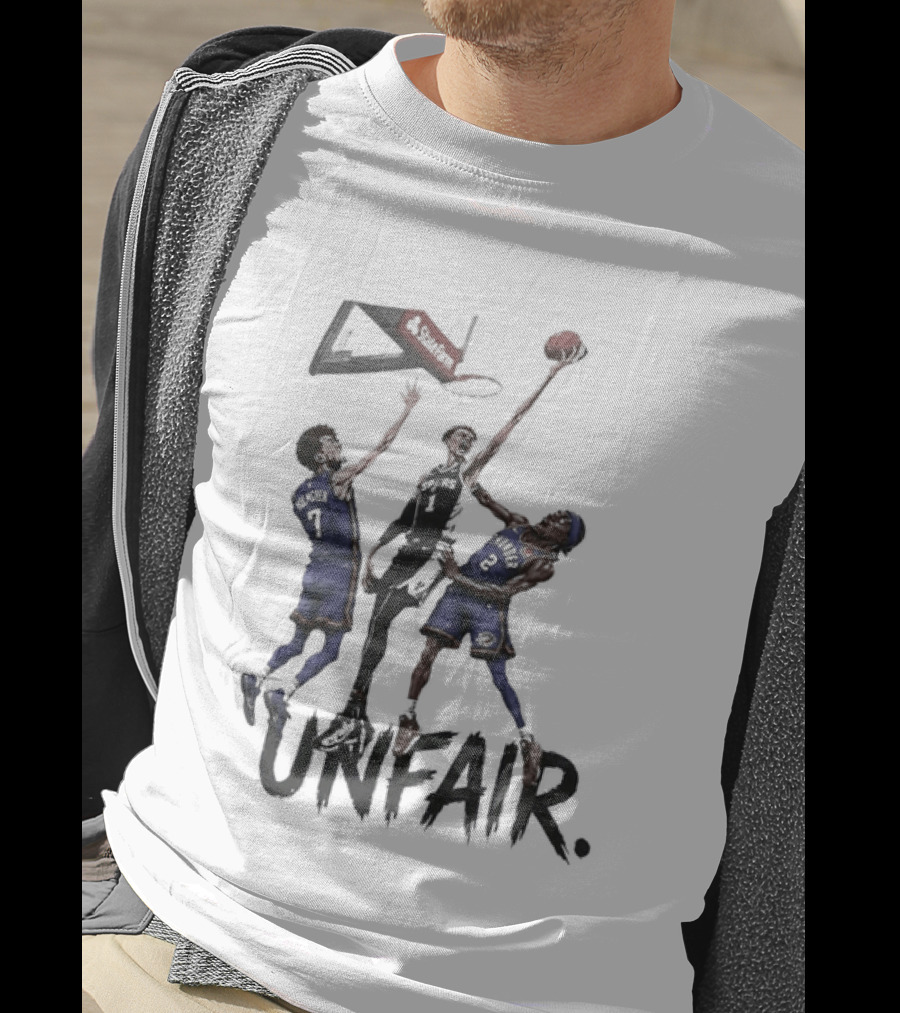 Unfair San Antonio Spurs Basketball Players Dunk T-Shirt