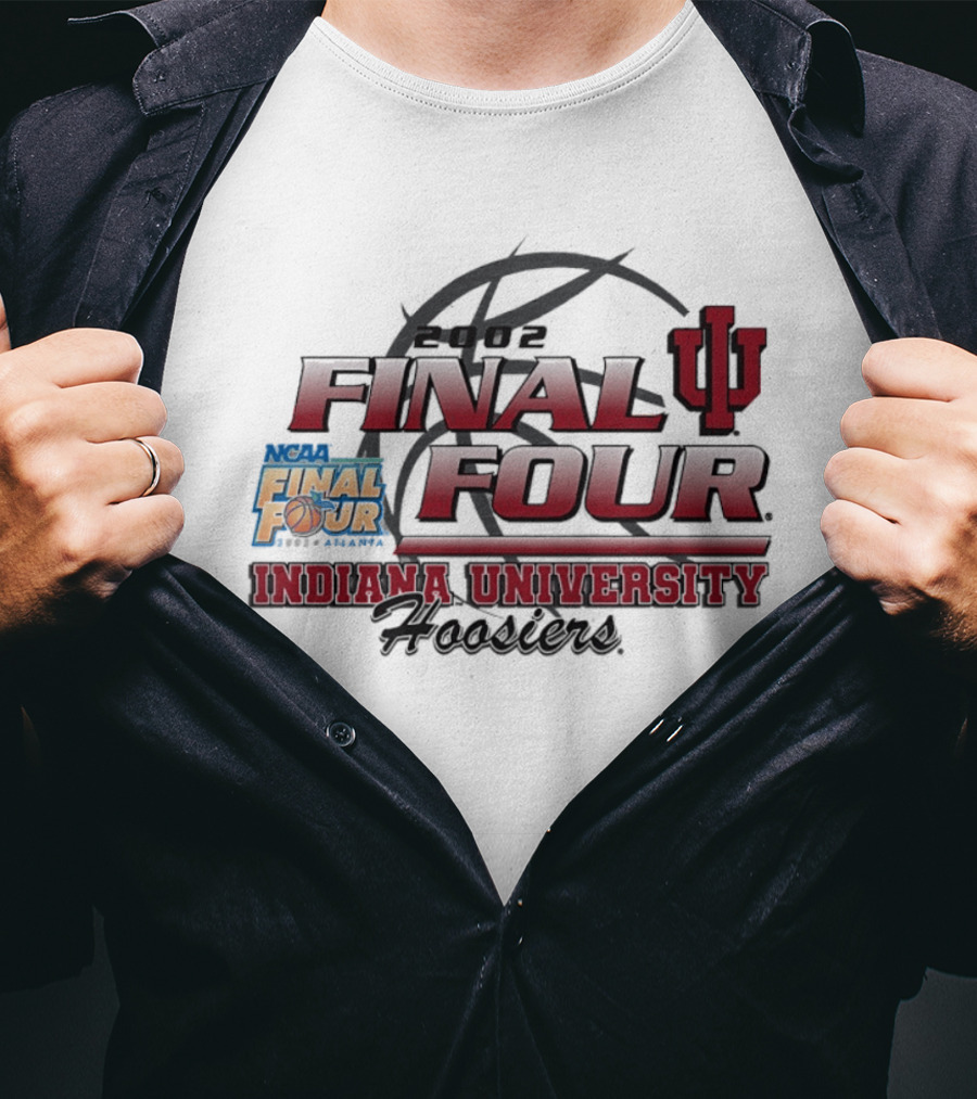 NCAA Final Four 2002 Indiana University Hoosiers T-Shirt