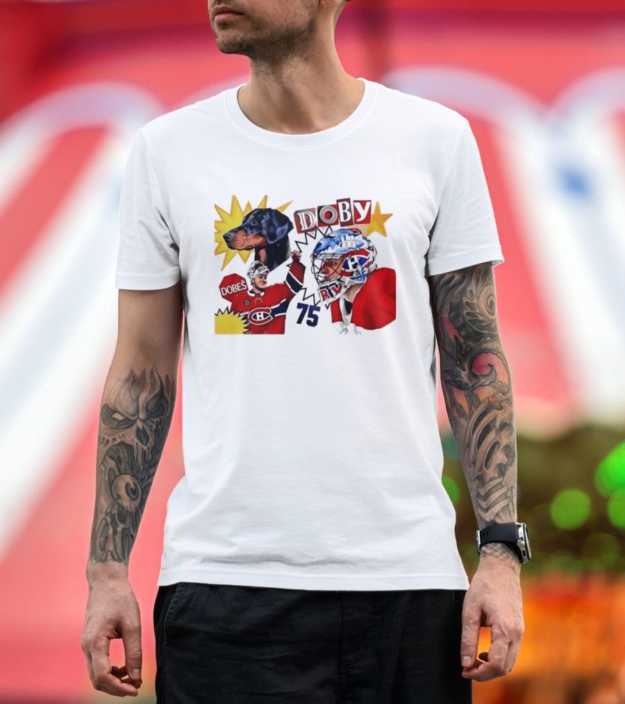 Jakub Dobes Doby Montreal Canadiens 75 T-Shirt