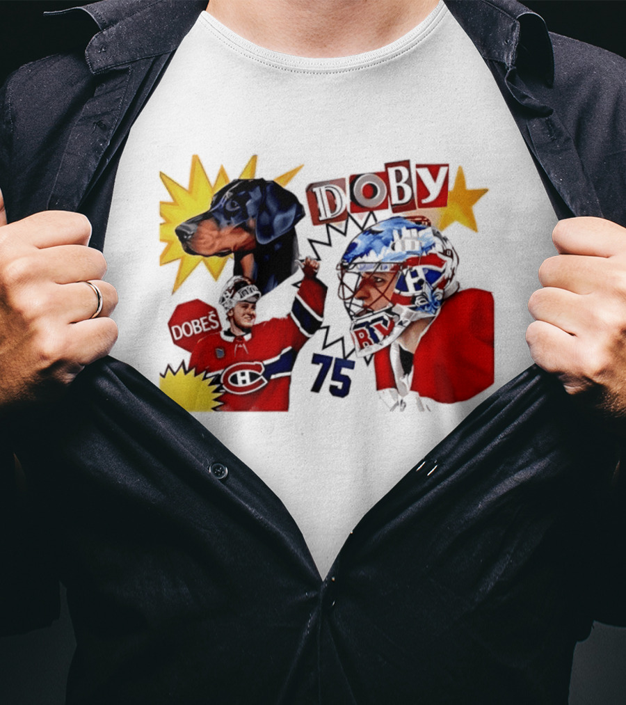 Jakub Dobes Doby Montreal Canadiens 75 T-Shirt