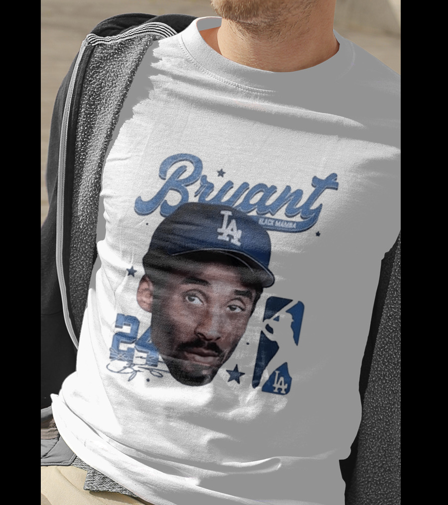 Bryant 24 Black Mamba Los Angeles Dodgers LA 8 T-Shirt