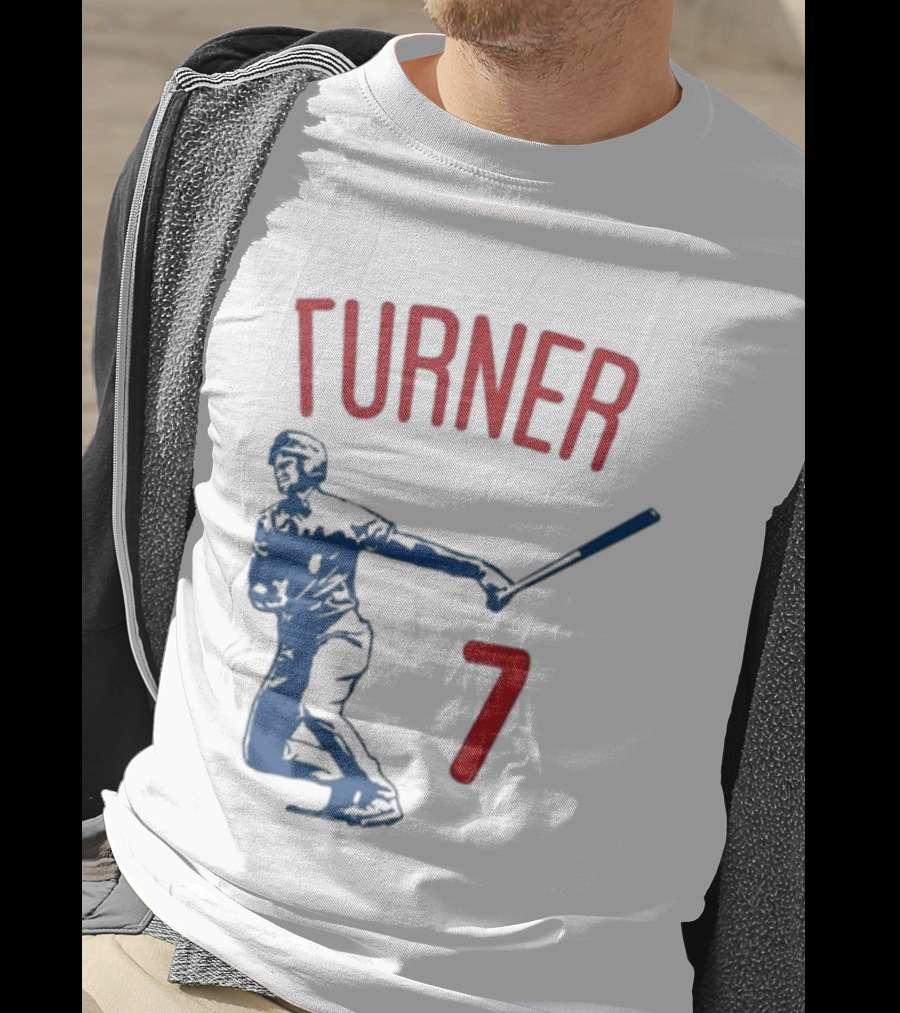Turner Player 7 Baseball Batter T-Shirt