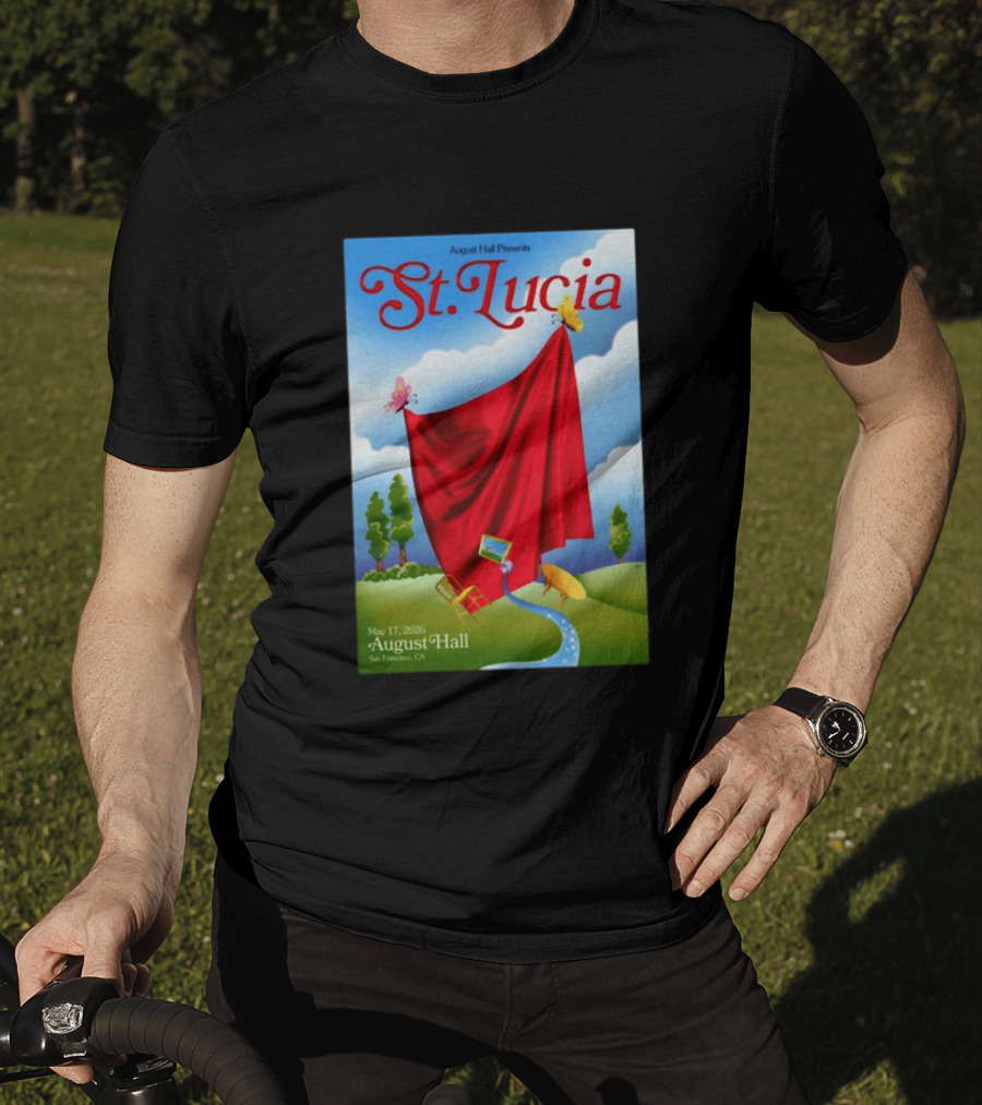 August Hall Presents St. Lucia May 17 2026 San Francisco CA T-Shirt
