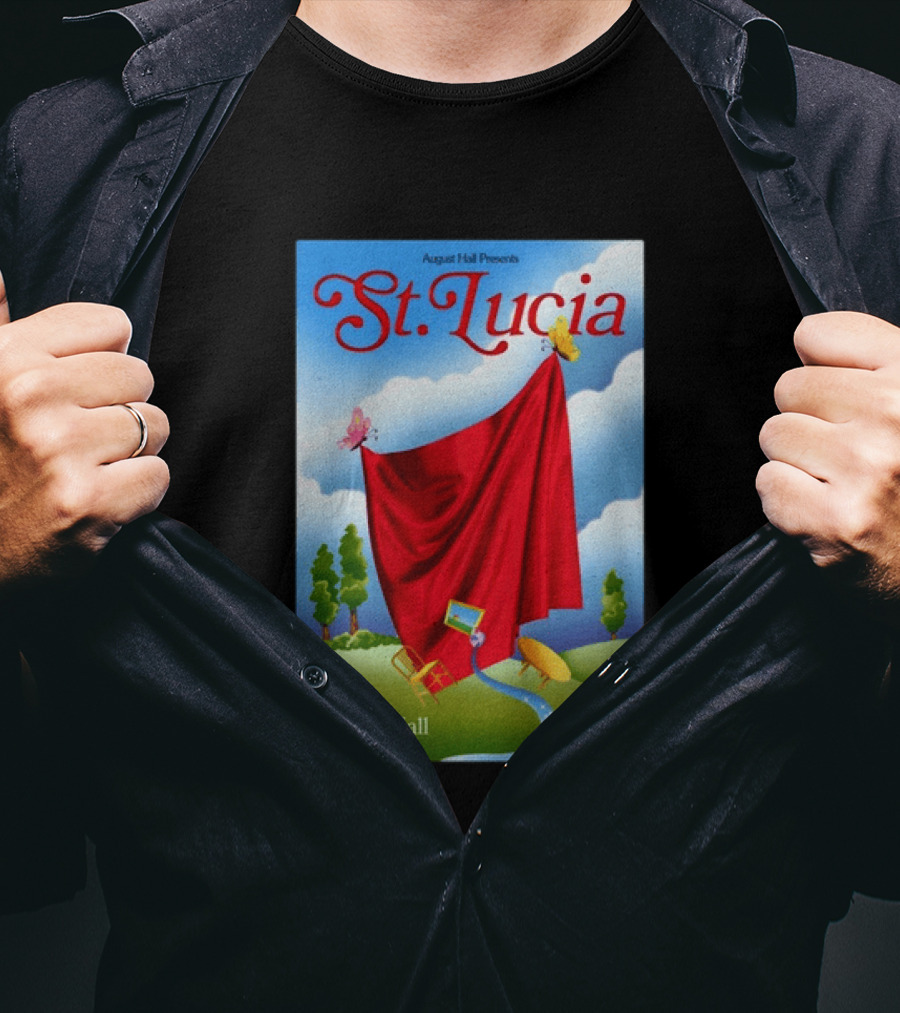 August Hall Presents St. Lucia May 17 2026 San Francisco CA T-Shirt