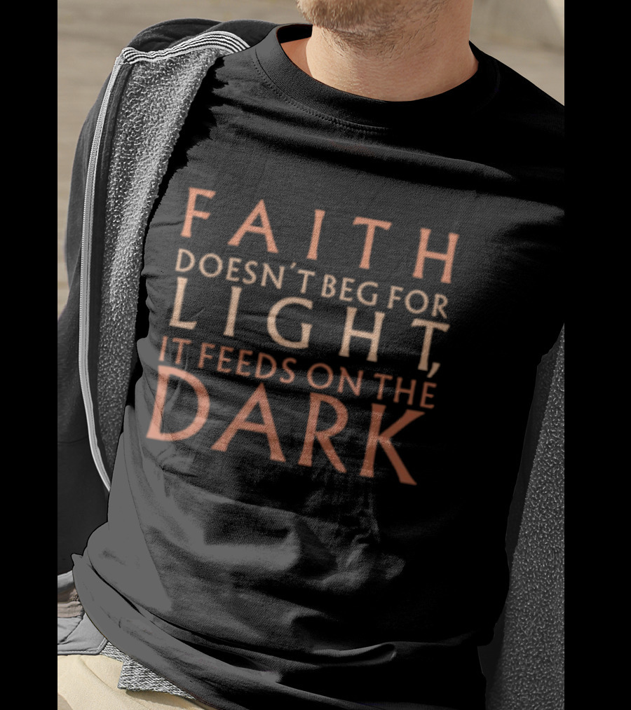 Tarja Turunen Merchandise Faith Lyrics Fission Noir T-Shirt
