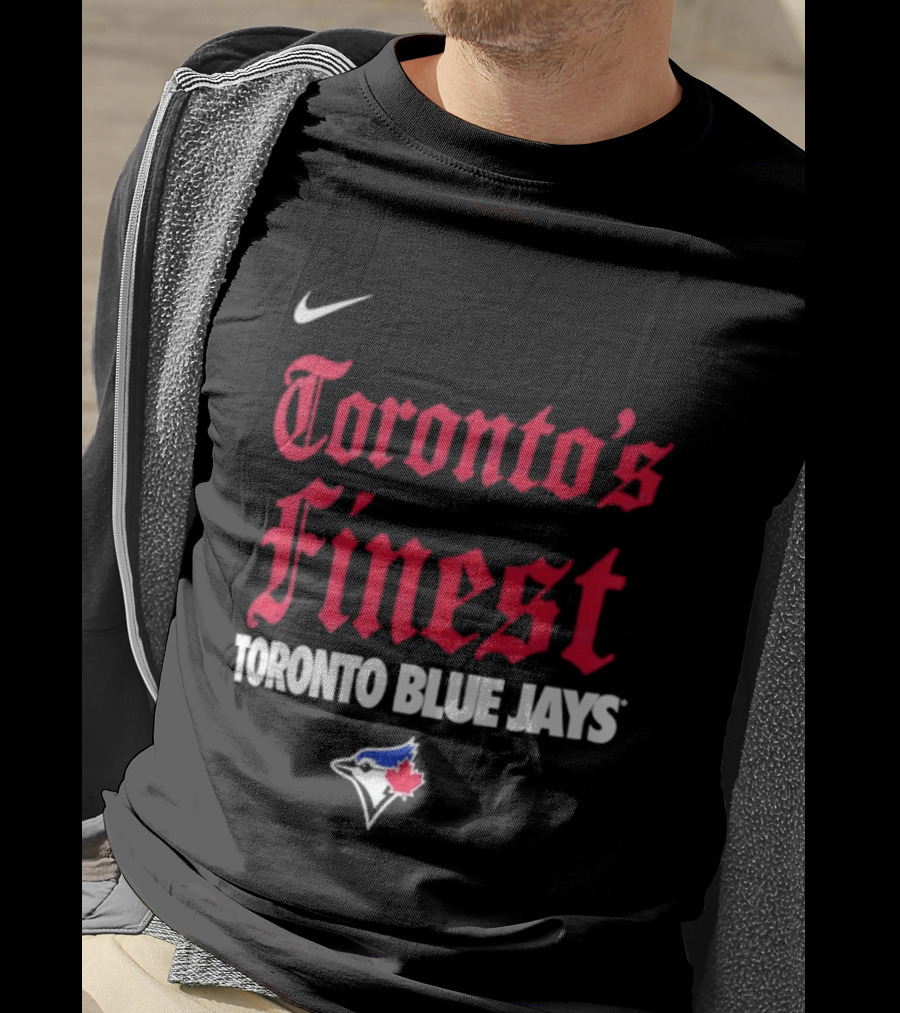 Nike Toronto's Finest Toronto Blue Jays City Connect Handwriting T-Shirt