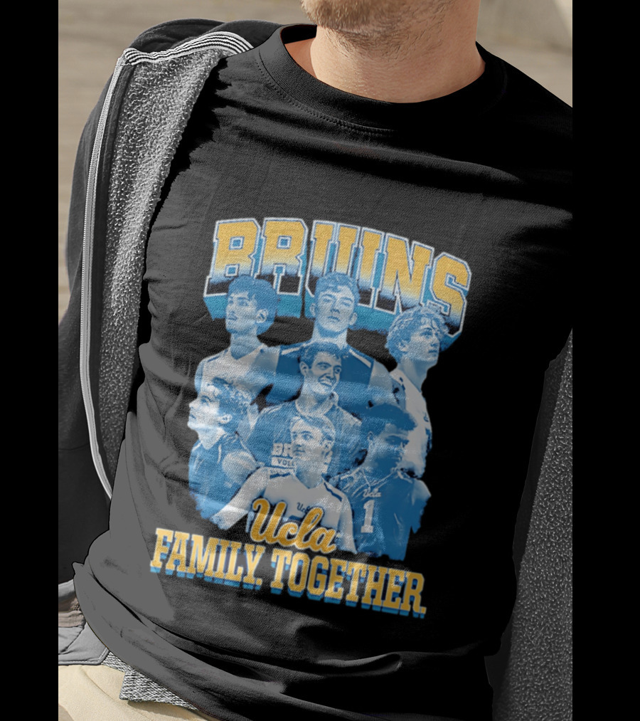 Bruins Volleyball UCLA Family Together Team Spirit T-Shirt