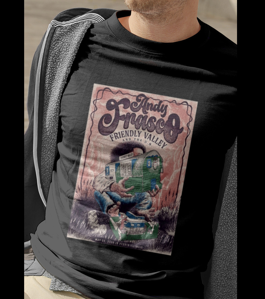 Andy Frasco Friendly Valley And The U.N. May 22 2026 Peoria Illinois T-Shirt