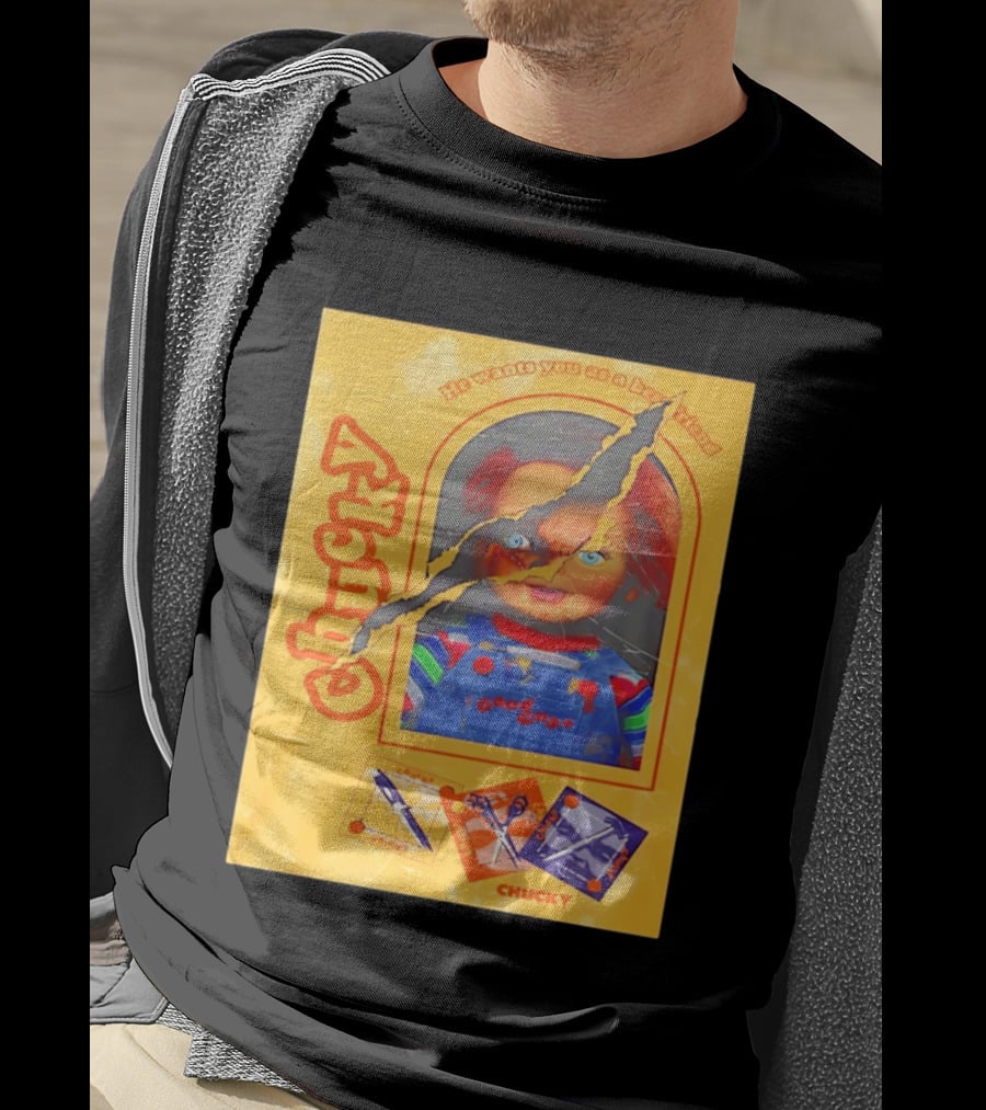Chucky He Wants You As A Best Friend Good Guys Doll Box T-Shirt