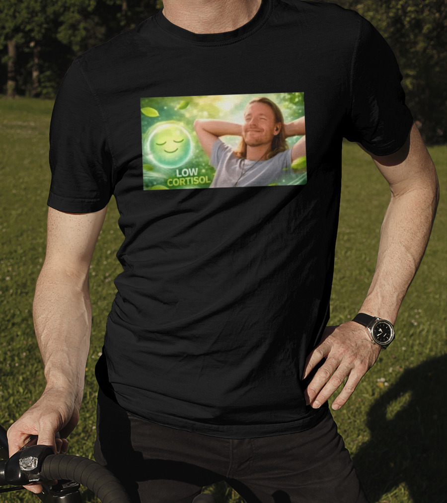 Low Cortisol Goatis 2026 Stress Free Relaxation T-Shirt