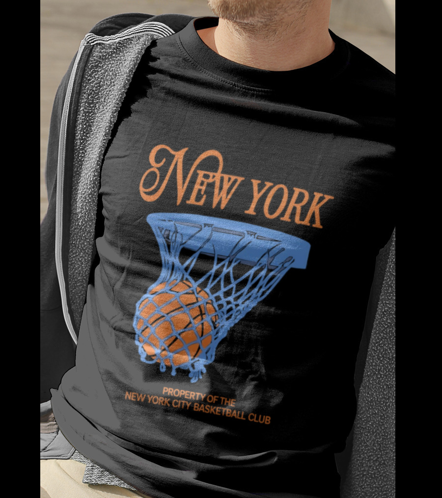 New York Basketball Property Of The New York City Basketball Club T-Shirt