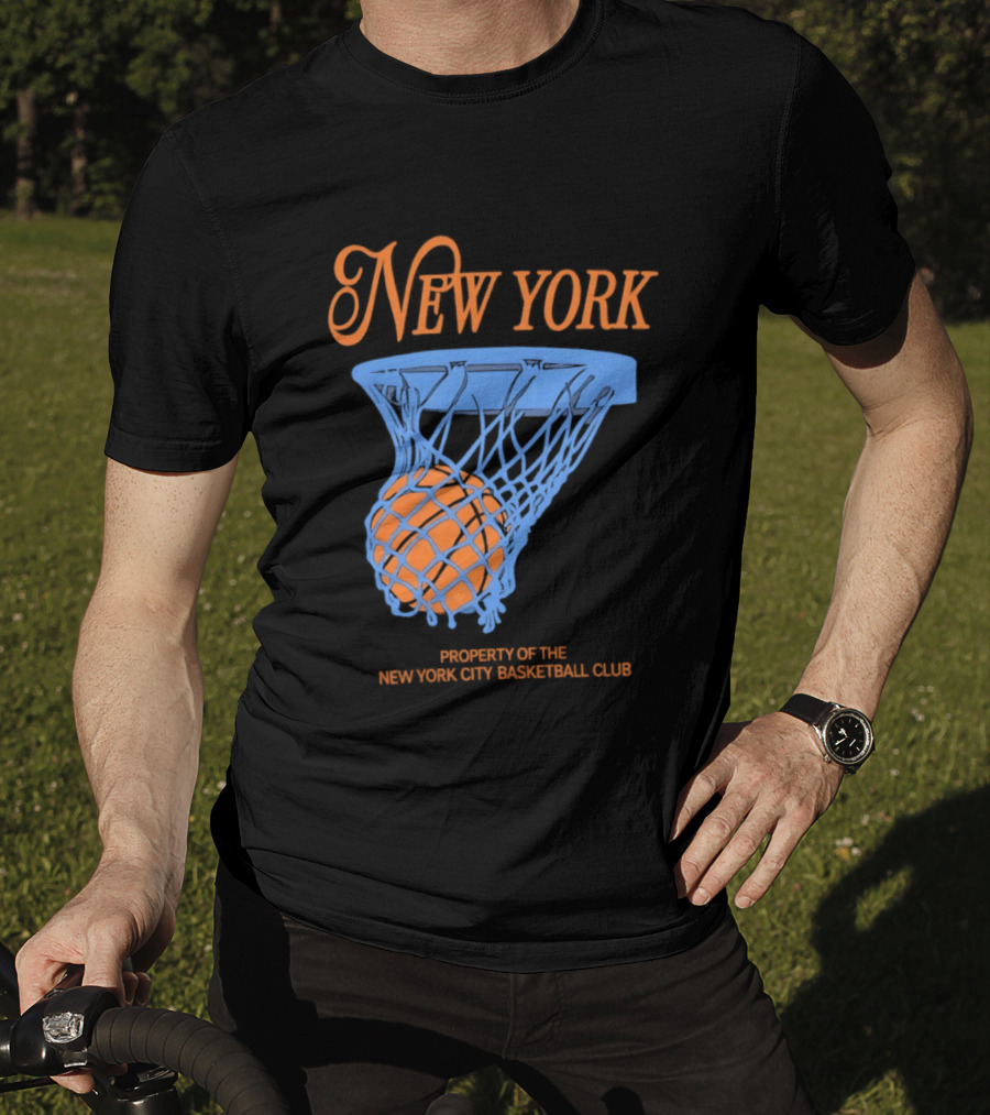 New York Basketball Property Of The New York City Basketball Club T-Shirt
