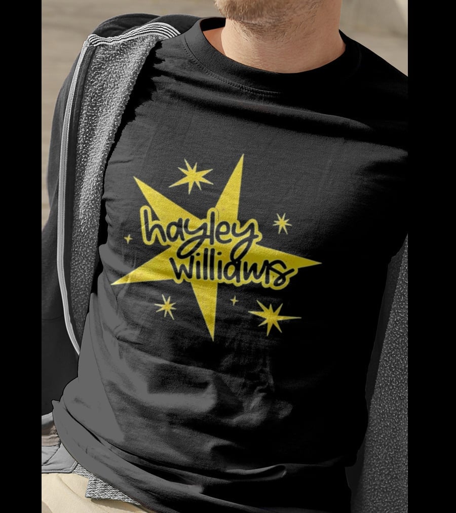 Hayley Williams Golden Starburst Bachelorette Party Star T-Shirt