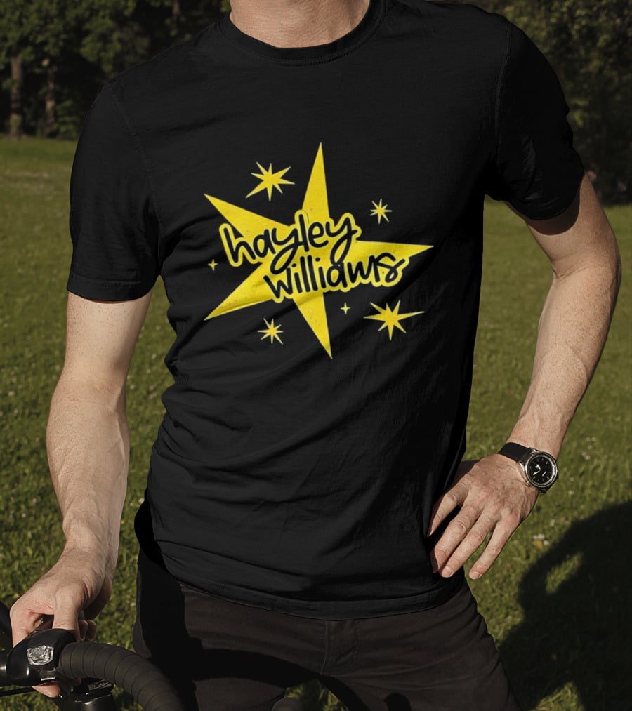 Hayley Williams Golden Starburst Bachelorette Party Star T-Shirt