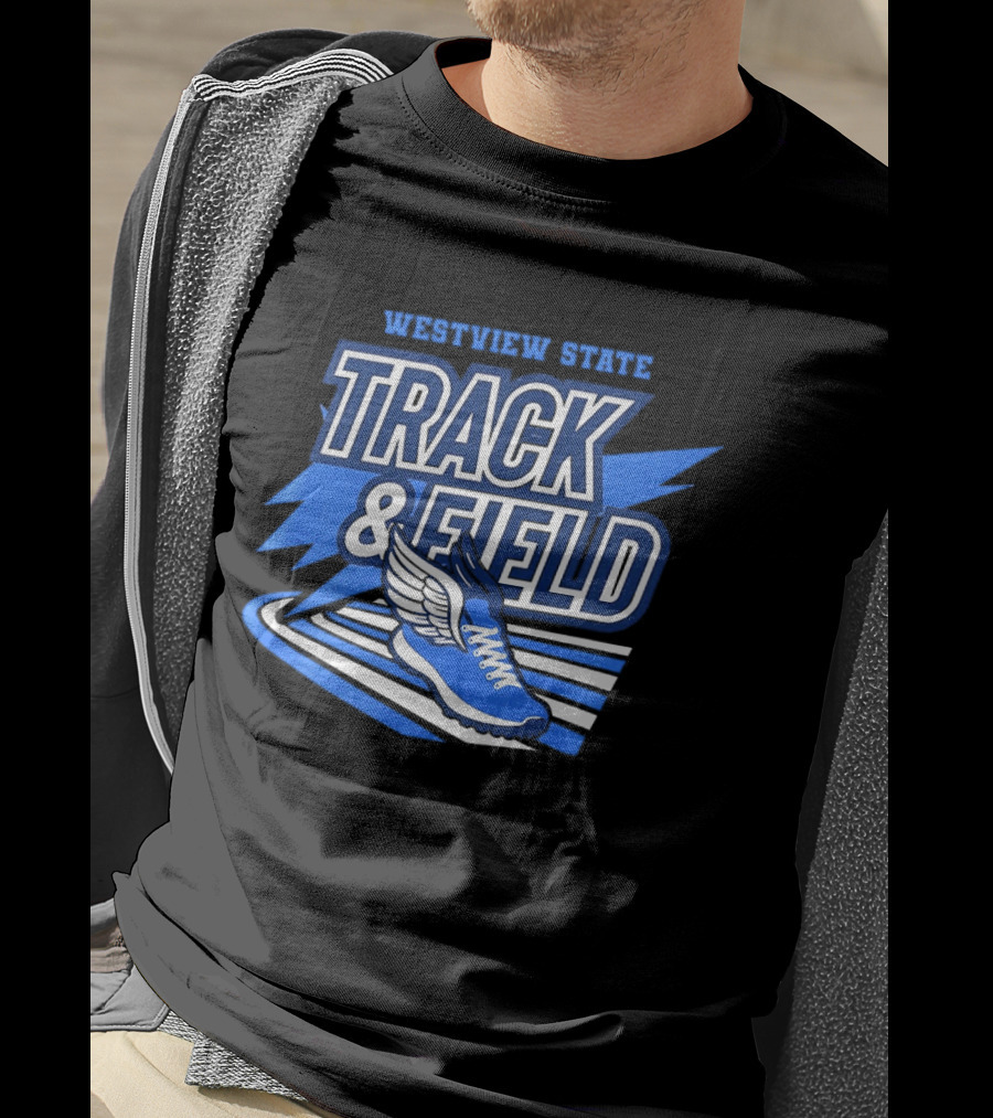Westview State Track And Field 2026 Winged Shoe T-Shirt