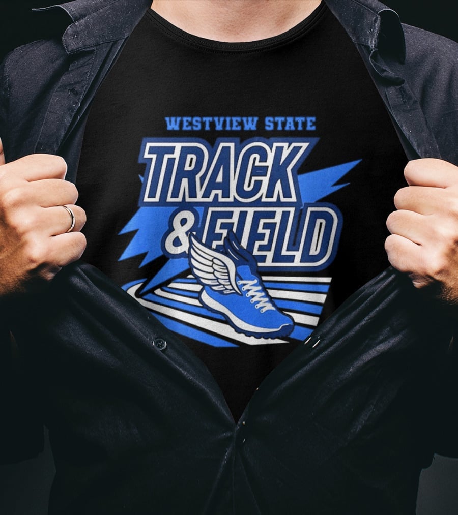 Westview State Track And Field 2026 Winged Shoe T-Shirt