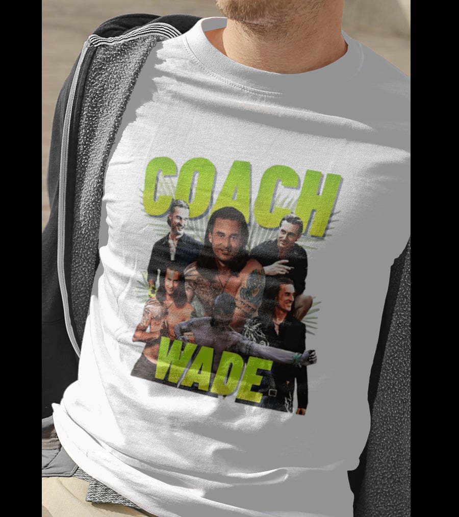 Coach Wade Survivor Tattooed Icon Collage T-Shirt