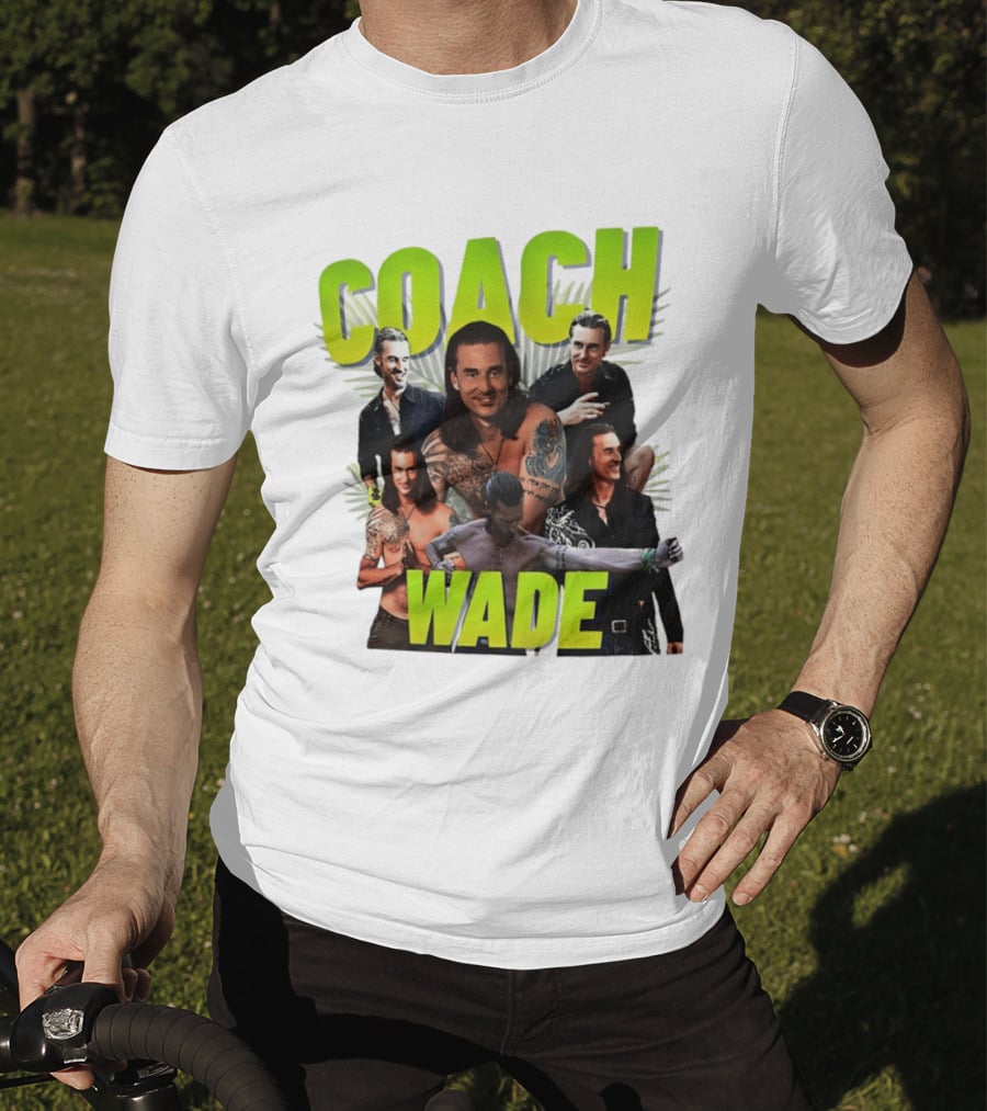 Coach Wade Survivor Tattooed Icon Collage T-Shirt