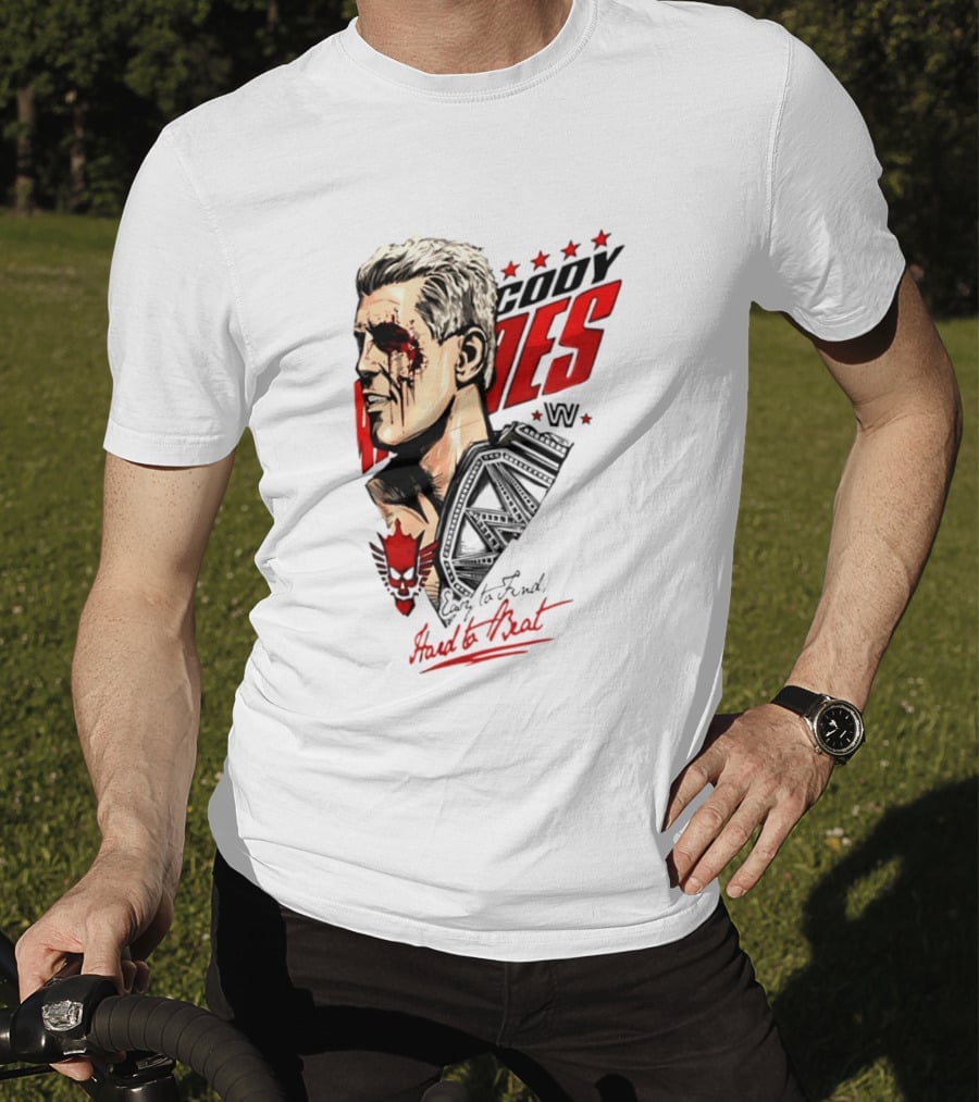 Cody Rhodes WWE Easy To Find Hard To Beat T-Shirt