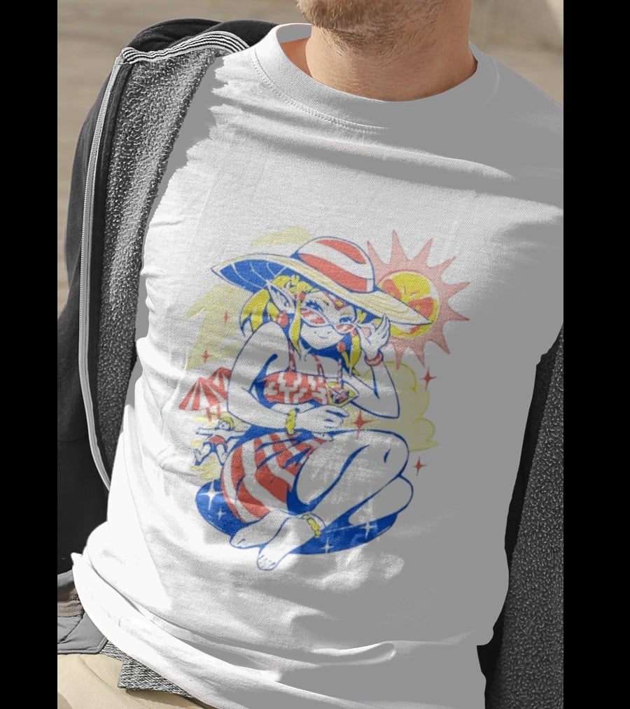 Hylian Princess Summer Season Sun T-Shirt