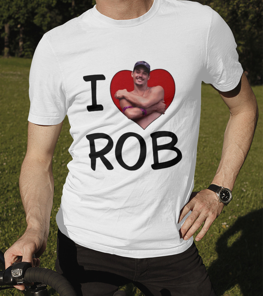 I Heart Rob Boston Rob Mariano Hugging Image T-Shirt