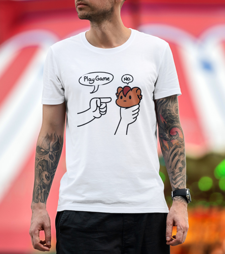 Jyggy Play Game No Gesture Meme Humor T-Shirt