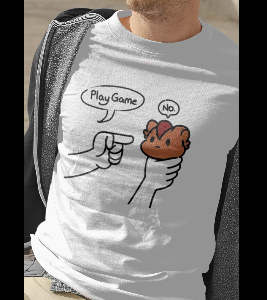 Jyggy Play Game No Gesture Meme Humor T-Shirt