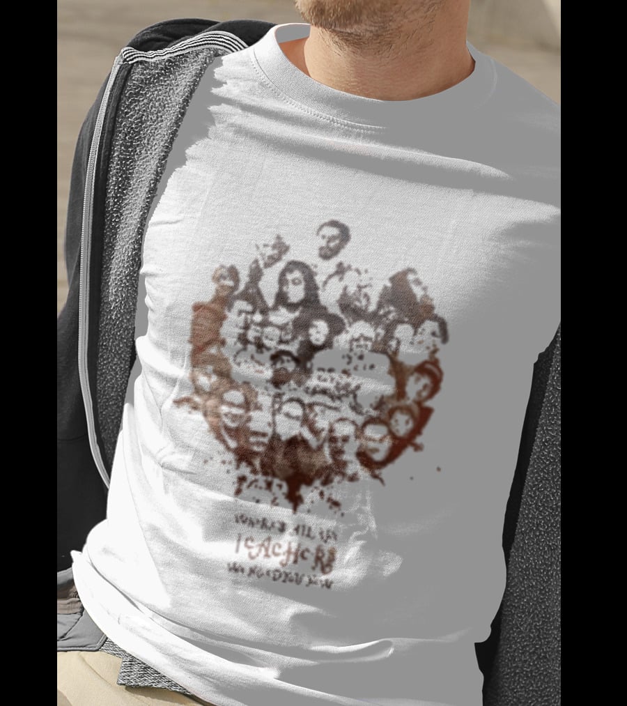 Mike Love Teachers Collage There Is All You I Love In The World T-Shirt