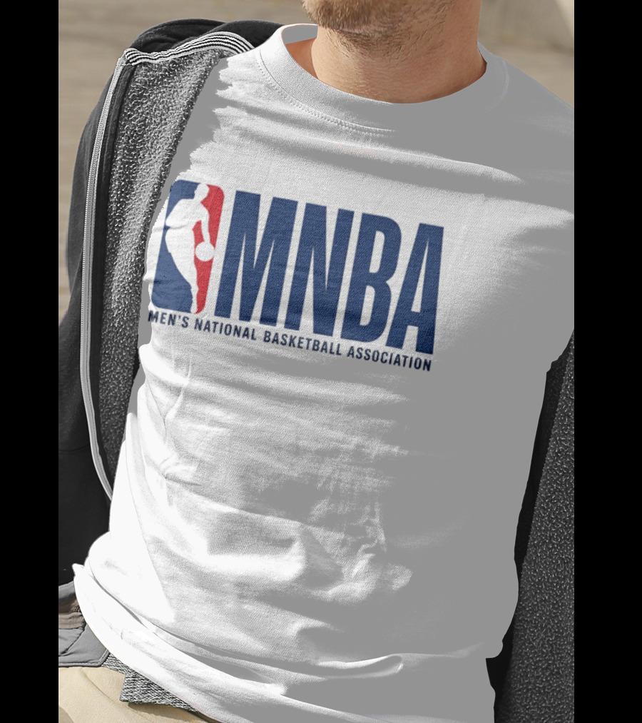 MNBA Men's National Basketball Association Bold Sportswear T-Shirt
