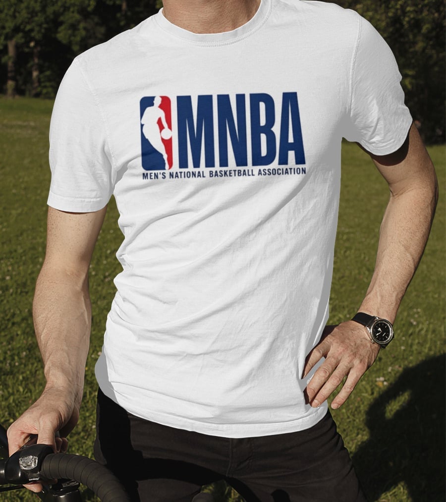 MNBA Men's National Basketball Association Bold Sportswear T-Shirt