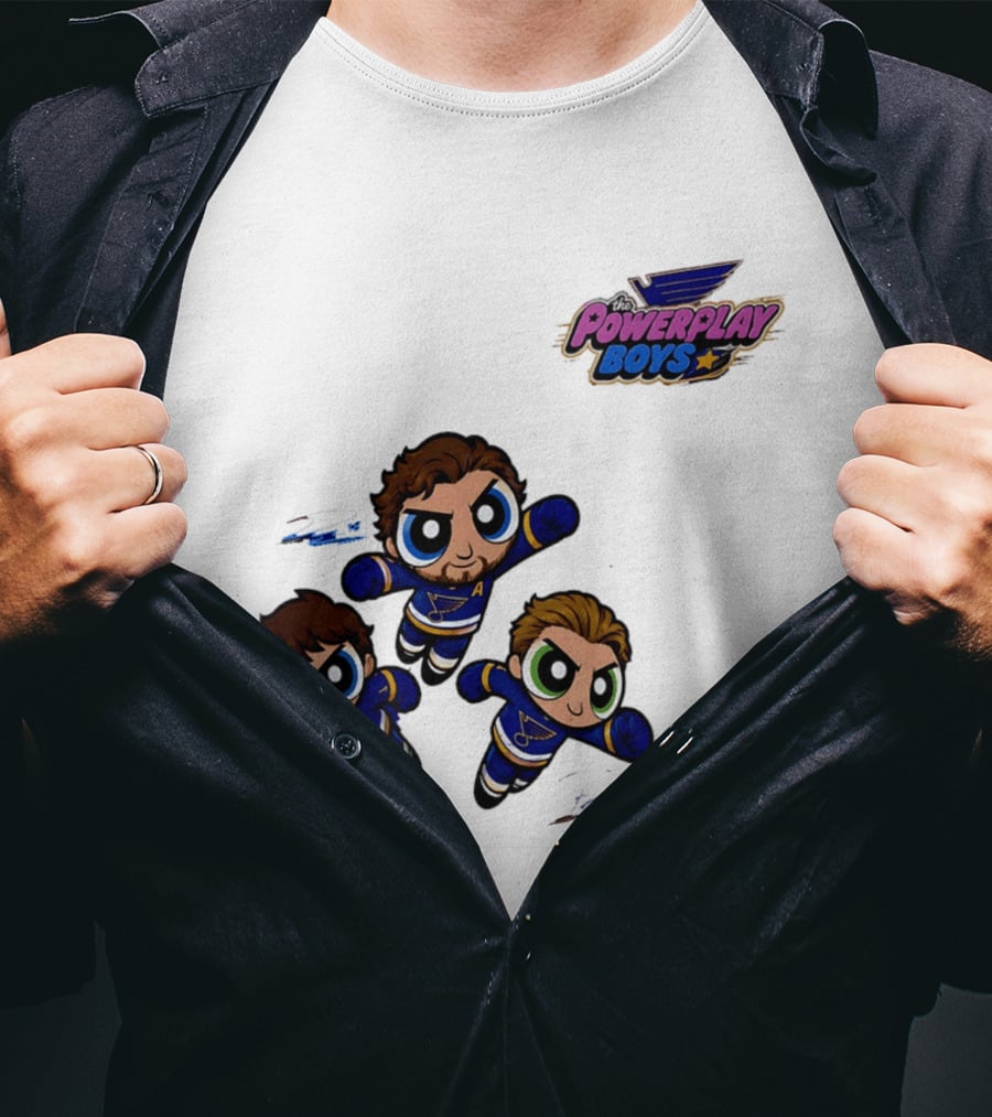 Powerplay Boys St. Louis Blues Thomas Neighbours Broberg T-Shirt