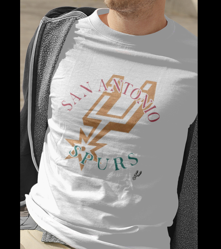 San Antonio Spurs Stadium Essentials Cocoon Spurs Basketball T-Shirt