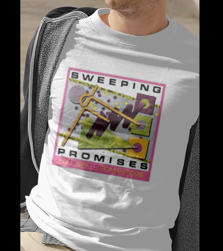 Sweeping Promises You Say I Romanticize Retro Abstract T-Shirt