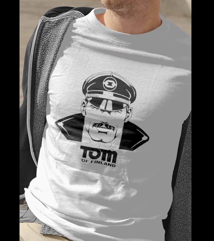 Tom Of Finland Leather Dude Gay Leathermen Queer LGBT T-Shirt