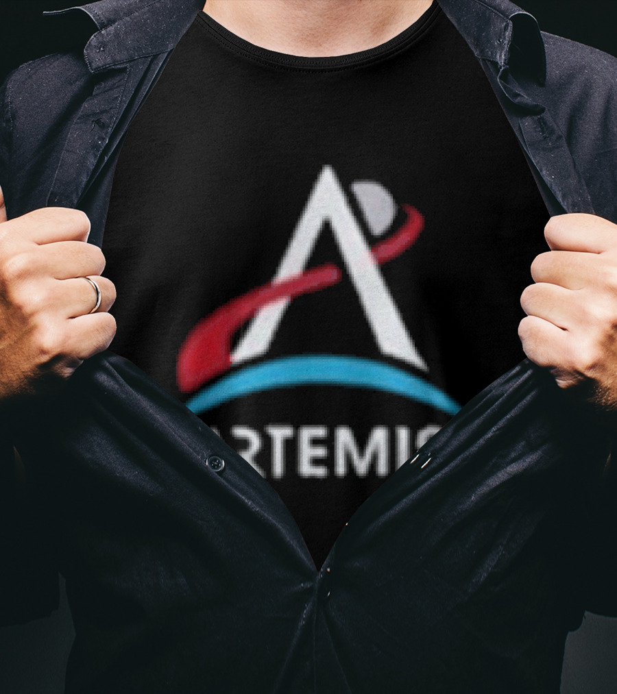 Artemis Apollo Past Meets Present Kennedy Space Center T-Shirt