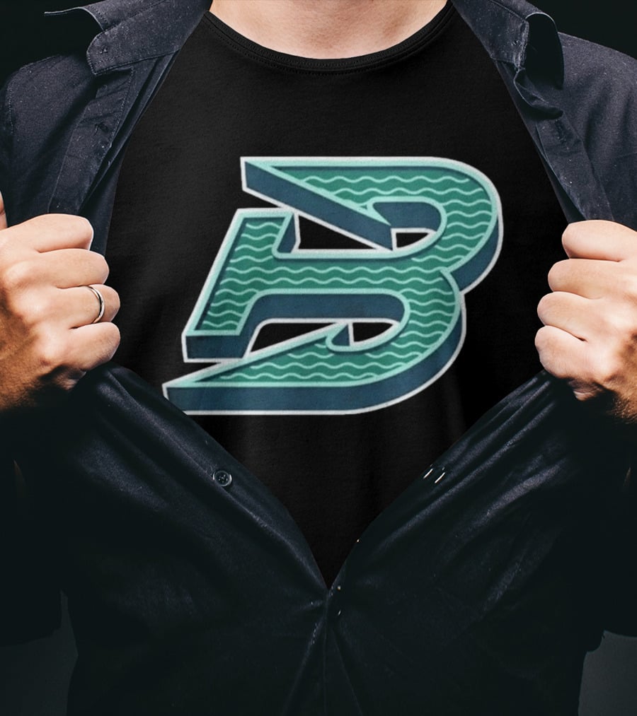 Boston Fleet Stadium Essentials Club Level B Wave T-Shirt