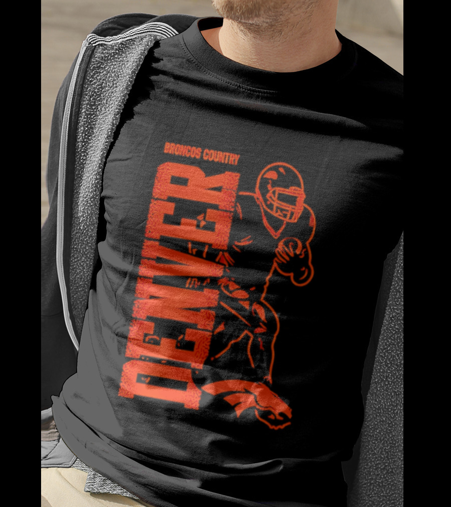 Broncos Country Denver Broncos Football Team Spirit T-Shirt