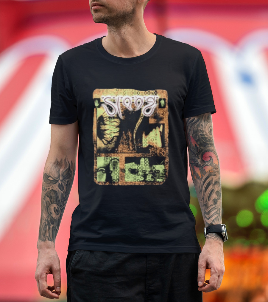 Def Leppard Slang Album Cover T-Shirt