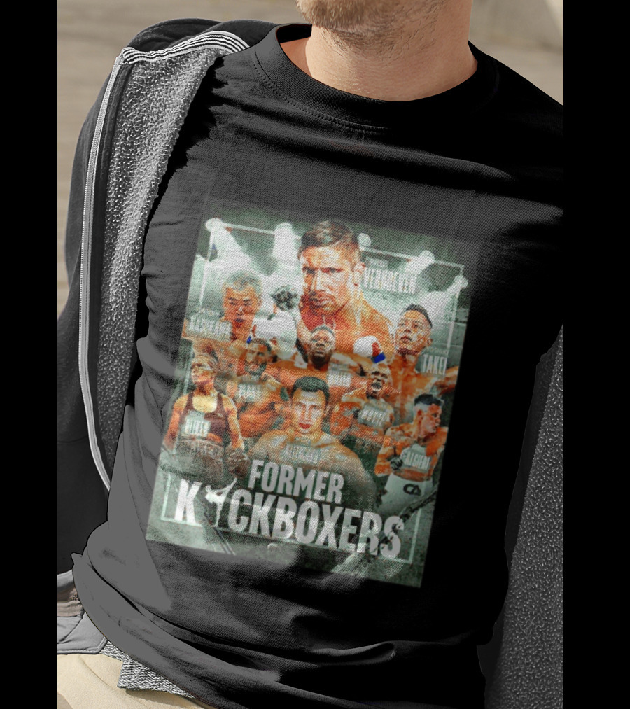 Rico Verhoeven Tenshin Nasukawa Yoshiki Takei Historic Kickboxing Legends T-Shirt