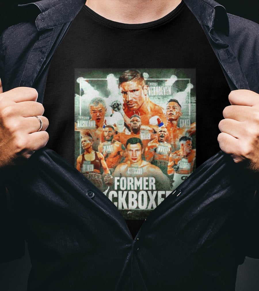 Rico Verhoeven Tenshin Nasukawa Yoshiki Takei Historic Kickboxing Legends T-Shirt