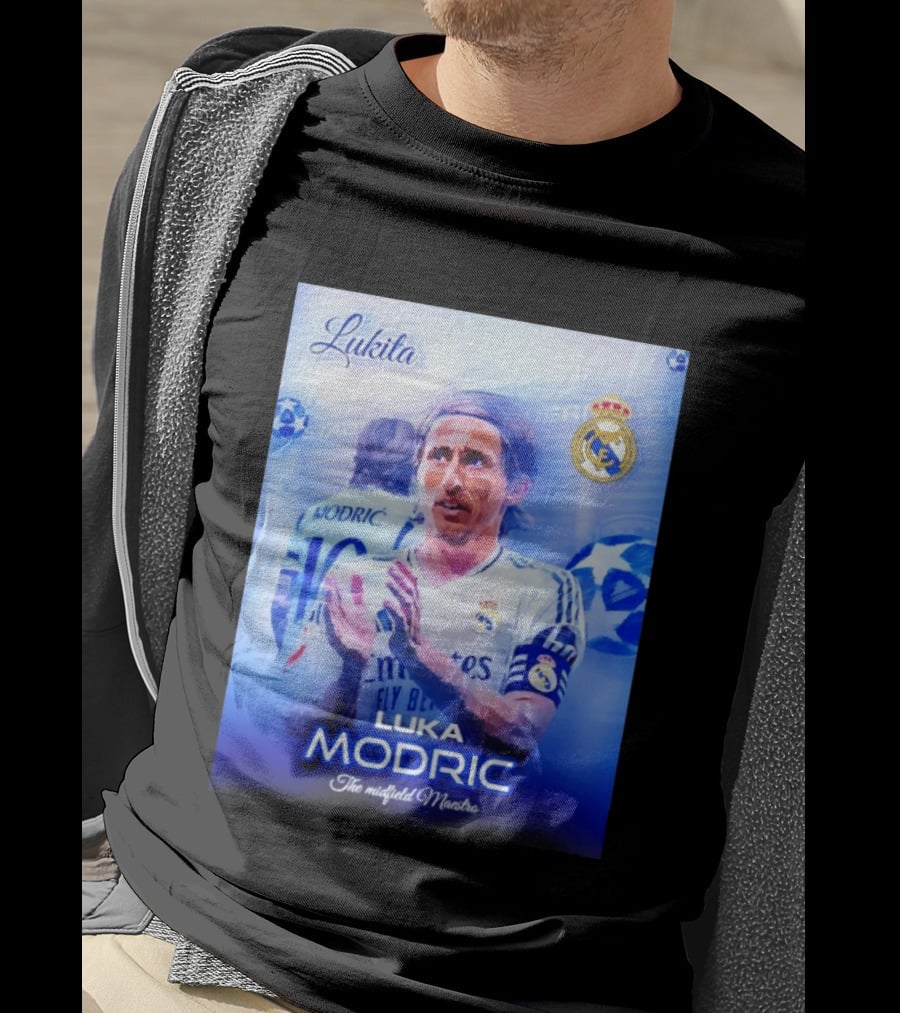 Real Madrid Luka Modric Midfield Maestro Lukita T-Shirt